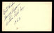 Hal "Skinny" Brown Autographed 3.25x5.5 Government Postcard Boston Red Sox "Best Wishes 1953" SKU #201460 - RSA