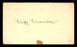 Cliff Chambers Autographed 3.25x5.5 Government Postcard Chicago Cubs SKU #201465 - RSA