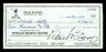 Willie McCovey Autographed 2.75x6 Check San Francisco Giants 1239 SKU #201477 - RSA