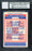 Rod Carew Autographed 1984 Topps Ralston Purina Card #17 California Angels Auto Grade 10 Beckett BAS #12510575 - RSA