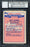 Rod Carew Autographed 1984 Topps Ralston Purina Card #17 California Angels Auto Grade 10 Beckett BAS #12510579 - RSA
