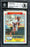 Rod Carew Autographed 1983 Topps Drake's Card #3 California Angels Beckett BAS #12511922 - RSA