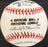 Sibby Sisti Autographed Official NL Baseball Boston Braves Beckett BAS #Y93168 - RSA