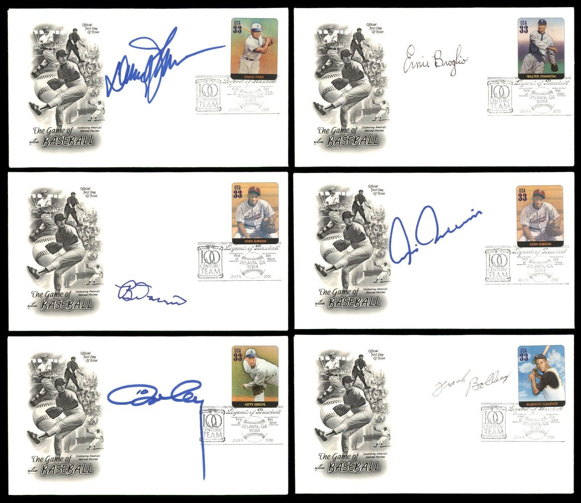 MLB Baseball Autographed First Day Covers Lot of 70 SKU #175959 - RSA
