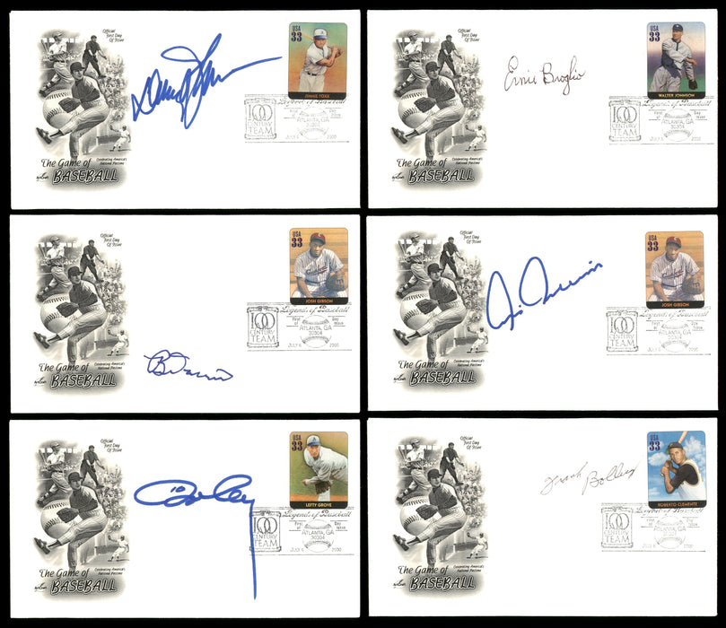MLB Baseball Autographed First Day Covers Lot of 70 SKU #175959 - RSA