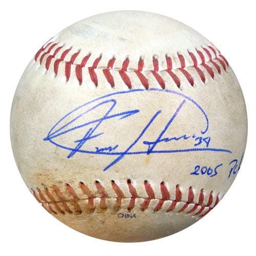 Felix Hernandez Autographed 2005 PCL Game Used Baseball Seattle Mariners PSA/DNA ITP #4A52851 - RSA
