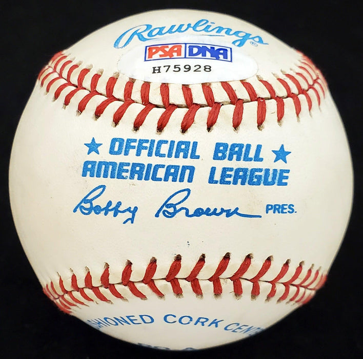 Ken Forsch Autographed Official AL Baseball Houston Astros PSA/DNA #H75928 - RSA