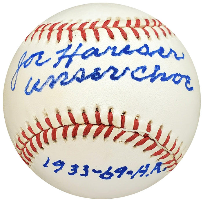 Joe Hauser Autographed Official AL Baseball Baltimore Orioles "Unser Choe" PSA/DNA #H31693 - RSA