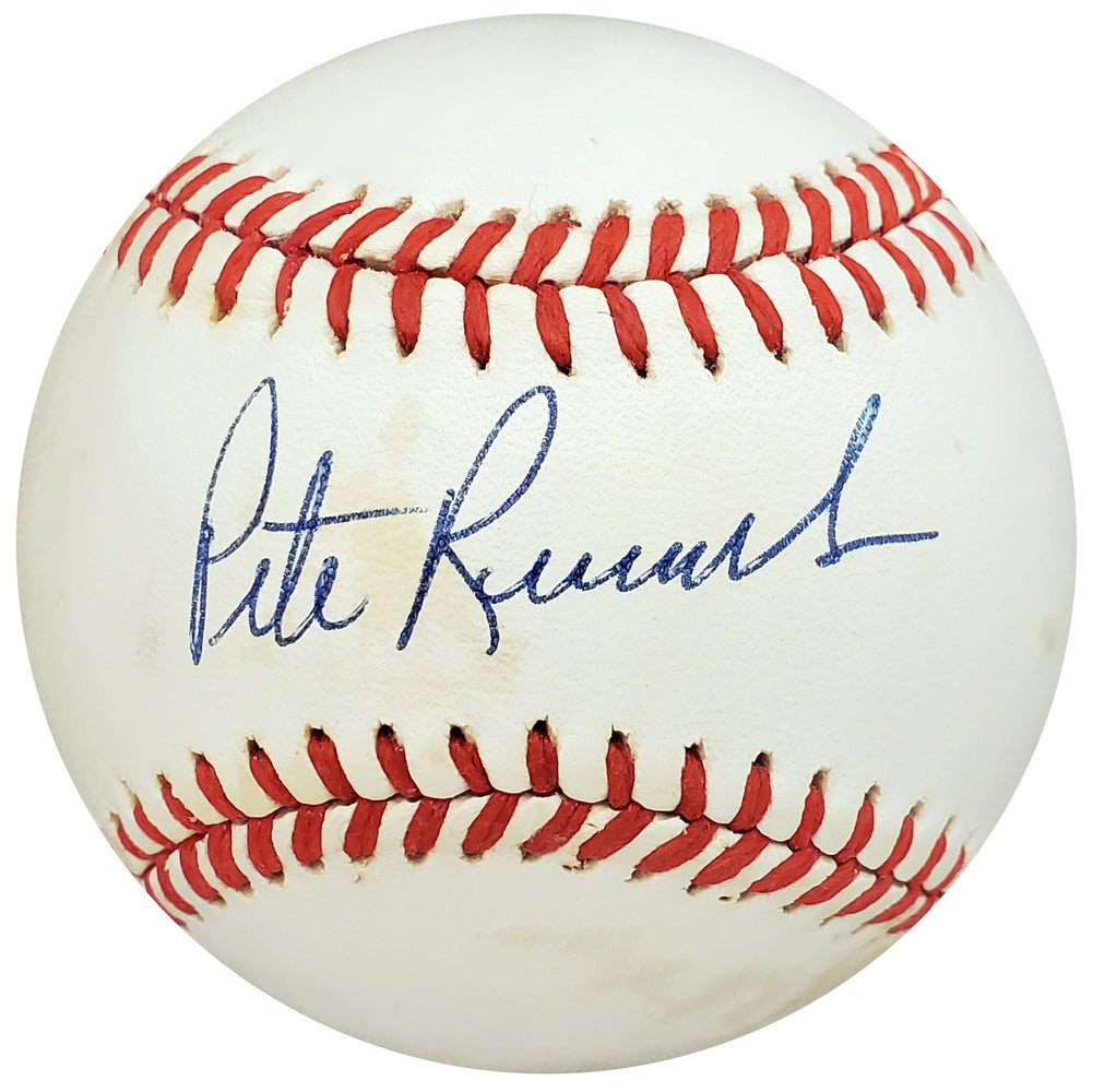 Pete Runnels Autographed Official NL Baseball Boston Red Sox Beckett BAS #S73846 - RSA