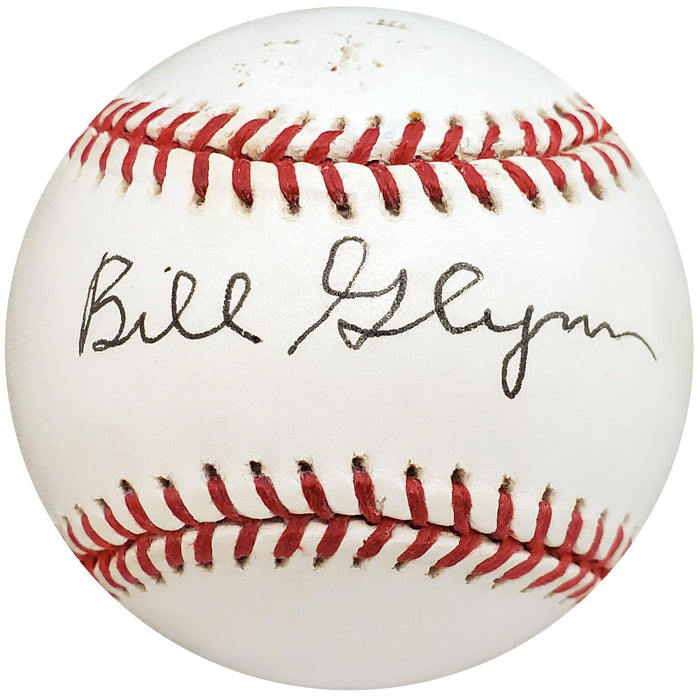 Bill Glynn Autographed Official AL Baseball Cleveland Indians Beckett BAS #S99790 - RSA