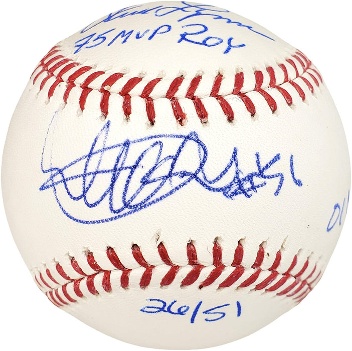 Ichiro Suzuki & Fred Lynn Autographed Official MLB Baseball Baseball #/51 IS Holo & PSA/DNA Stock #101264 - RSA