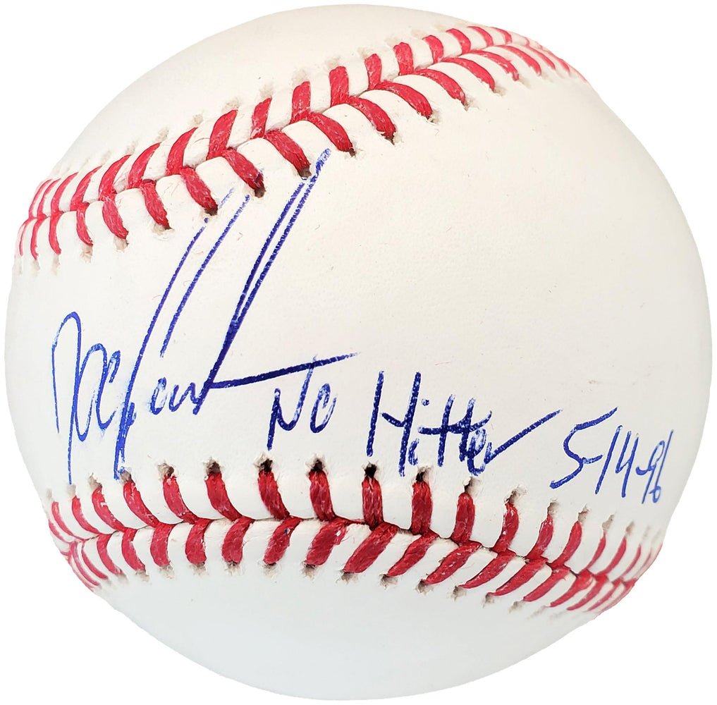 Dwight Gooden Autographed Official MLB Baseball New York Mets "No Hitter 5-14-96" Beckett BAS Stock #181110 - RSA