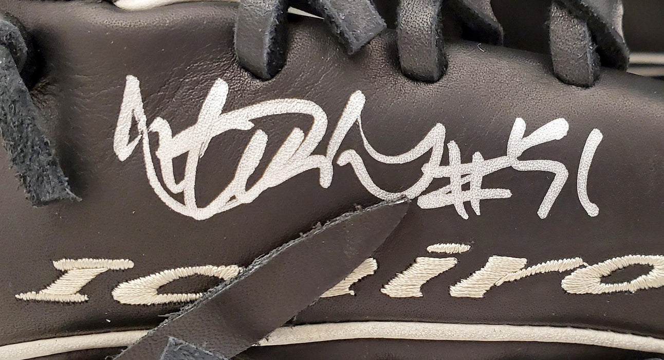 Ichiro Suzuki Autographed Mizuno Game Model Fielding Glove "51" Seattle Mariners IS Holo Stock #189811 - RSA