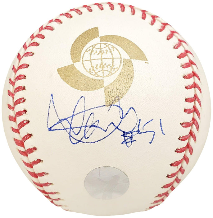 Ichiro Suzuki Autographed Official 2009 WBC Baseball Seattle Mariners "#51" IS Holo Stock #189809 - RSA
