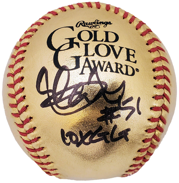 Ichiro Suzuki Autographed 24 KT Gold Baseball Seattle Mariners "#51 10x GG" IS Holo Stock #190506 - RSA