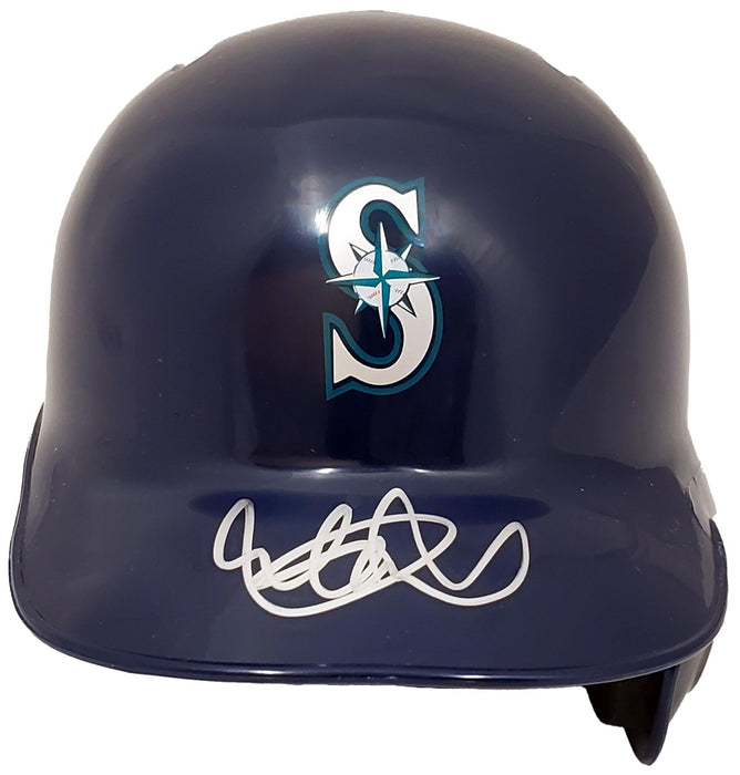 Ichiro Suzuki Autographed Seattle Mariners Batting Mini Helmet IS Holo Stock #190510 - RSA