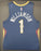 New Orleans Pelicans Zion Williamson Autographed Framed Blue Nike Jersey Fanatics Stock #191193 - RSA