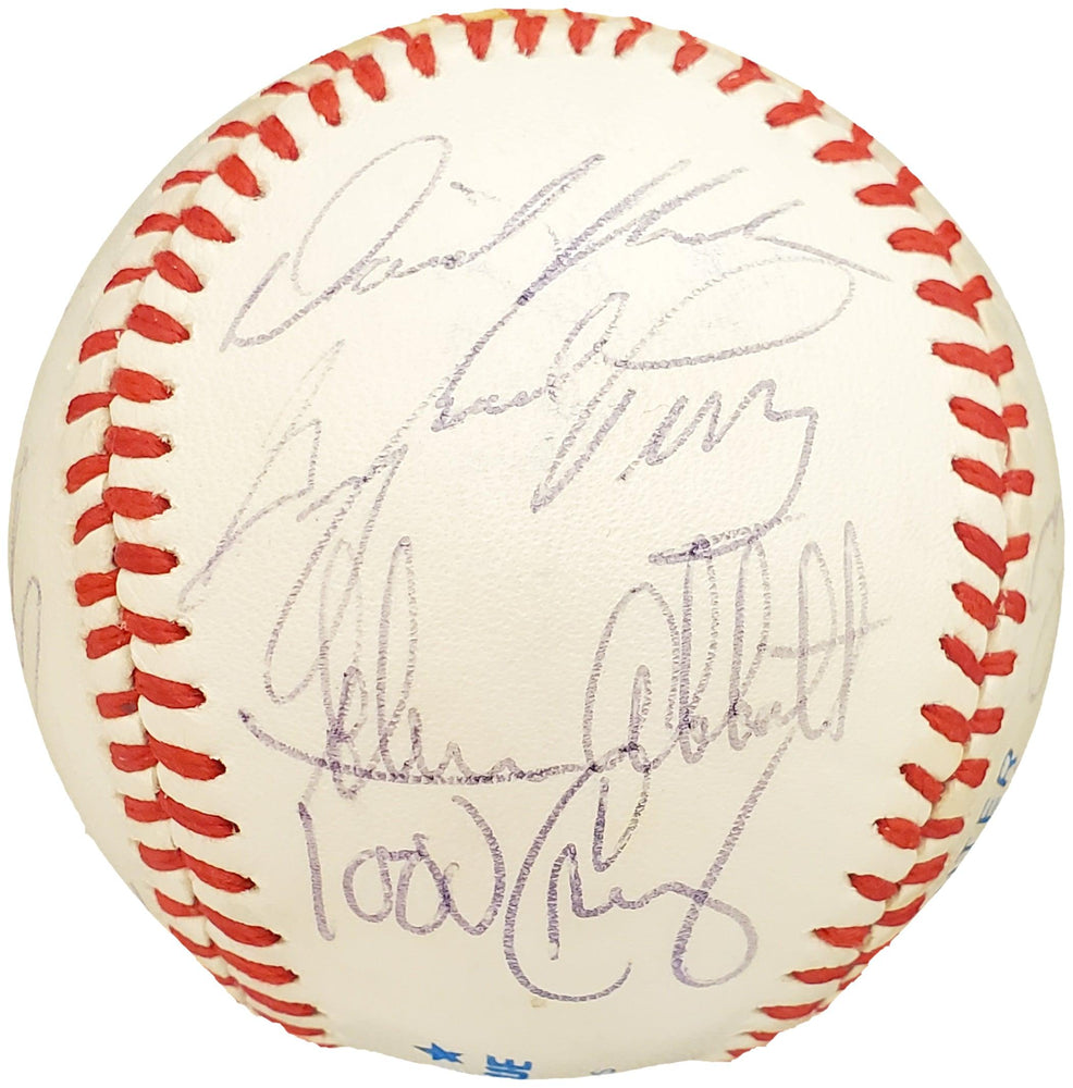1983 Seattle Mariners Autographed Official AL Baseball With 26 Total Signatures Including Gaylord Perry SKU #192471 - RSA