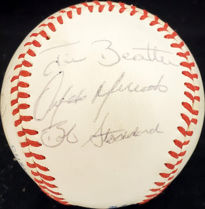 1983 Seattle Mariners Autographed Official AL Baseball With 26 Total Signatures Including Gaylord Perry SKU #192471 - RSA