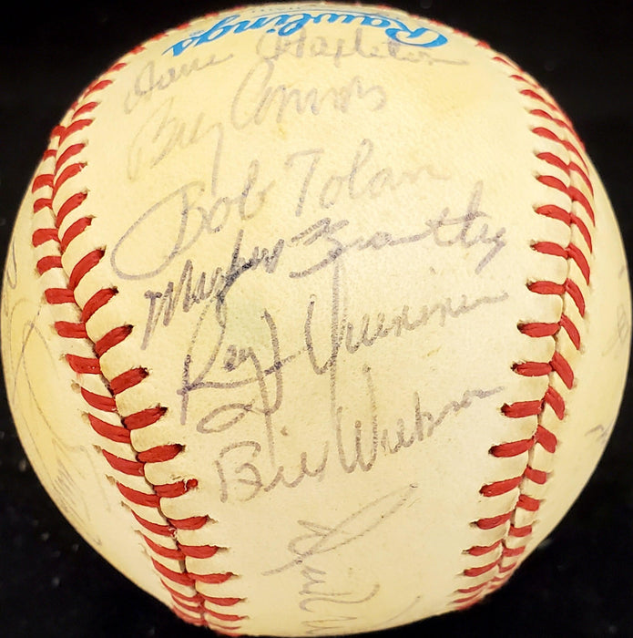 1987 Seattle Mariners Autographed Official AL Baseball With 25 Total Signatures Including Dick Williams SKU #192485 - RSA