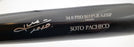 Juan Soto Autographed Black Old Hickory Game Model Bat Washington Nationals Beckett BAS QR Stock #195176 - RSA
