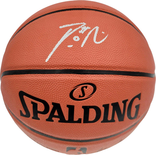 Damian Lillard Autographed Official Spalding Indoor/Outdoor Basketball Portland Trail Blazers Beckett BAS Stock #195280 - RSA