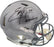 Eddie George Autographed Ohio State Buckeyes Silver Full Size Authentic Speed Helmet Beckett BAS Stock #192188 - RSA