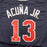 Atlanta Braves Ronald Acuna Jr. Autographed Blue Jersey Beckett BAS Stock #196954 - RSA