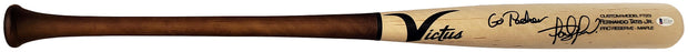 Fernando Tatis Jr. Autographed Blonde Victus Game Model Bat San Diego Padres "Go Padres" Beckett BAS Stock #189448 - RSA