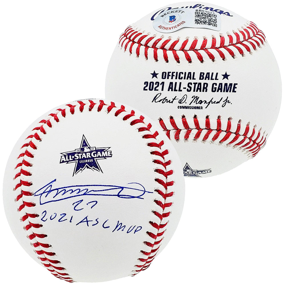 Vladimir Guerrero Jr. Autographed Official 2021 All Star Game