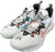 Giannis Antetokounmpo Autographed White Nike Immortality Shoes Milwaukee Bucks Size 15 Pair Beckett BAS QR Stock #197435 - RSA