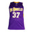 Ron Artest Signed Los Angeles Purple Basketball Jersey (Beckett) - RSA