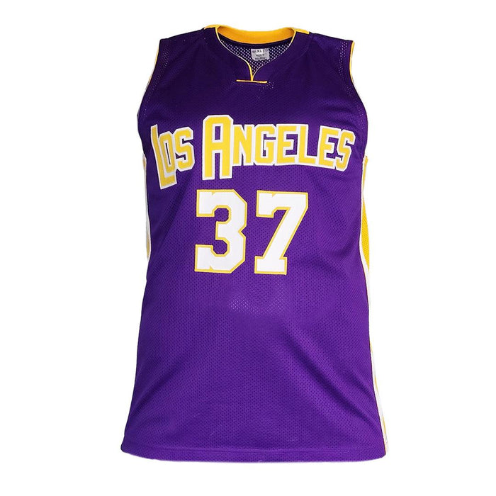 Ron Artest Signed Los Angeles Purple Meta World Peace Basketball Jersey (JSA) - RSA