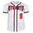 Terry Pendleton Signed Atlanta White Baseball Jersey (JSA) - RSA