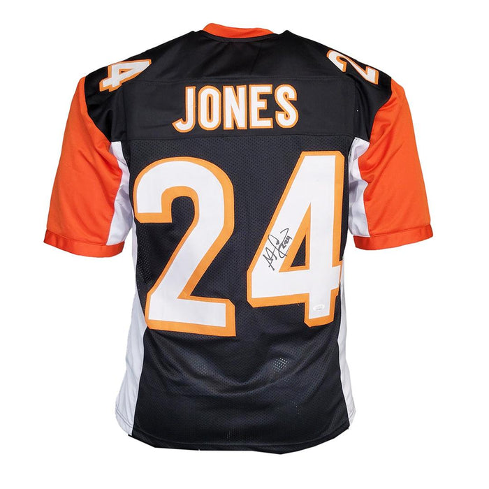 Adam Pacman Jones Signed Cincinnati Black Football Jersey (JSA) - RSA