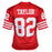 John Taylor Signed San Francisco Red Football Jersey (JSA) - RSA