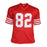 John Taylor Signed San Francisco Red Football Jersey (JSA) - RSA