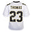 Pierre Thomas Signed New Orleans White Football Jersey (JSA) - RSA