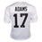 Davante Adams Signed Las Vegas White Football Jersey (Beckett) - RSA