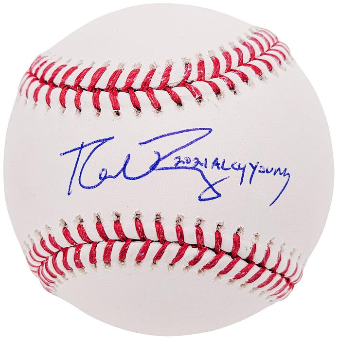 Robbie Ray Autographed Official MLB Baseball Seattle Mariners "2021 AL Cy Young" Beckett BAS QR Stock #205862 - RSA