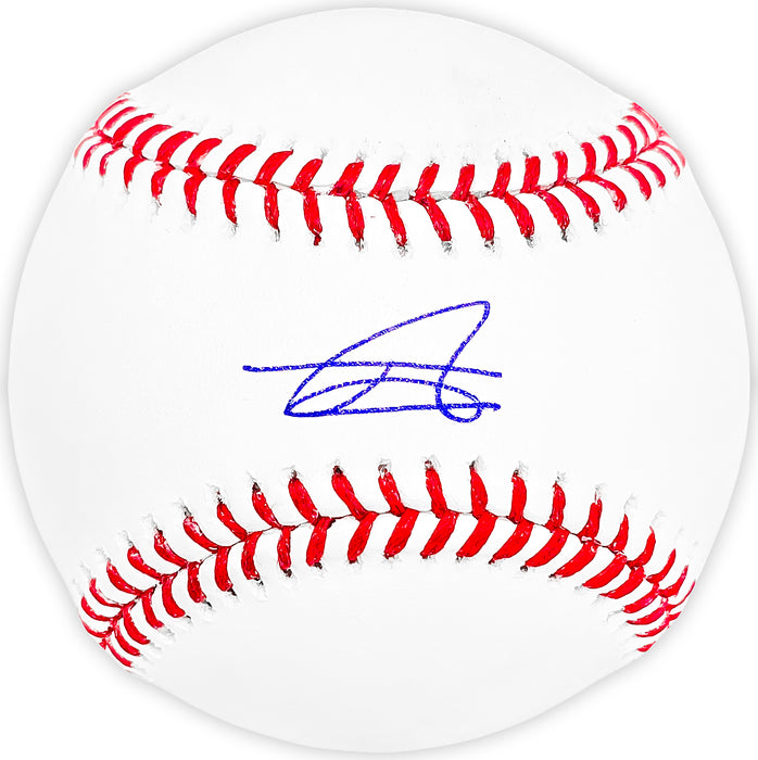 Julio Rodriguez Autographed Official MLB Baseball Seattle Mariners Beckett BAS QR Stock #218608