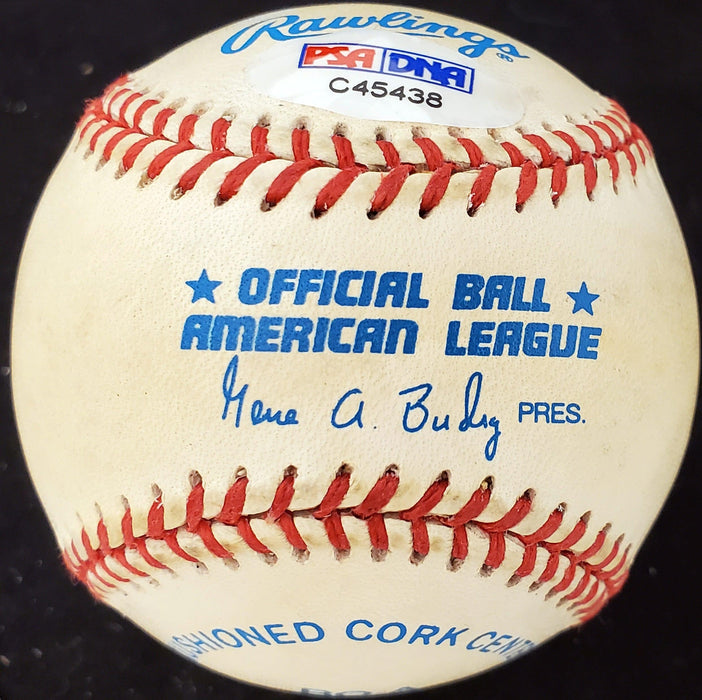 Hal "Skinny" Brown Autographed Official AL Baseball Red Sox, Orioles PSA/DNA #C45438 - RSA