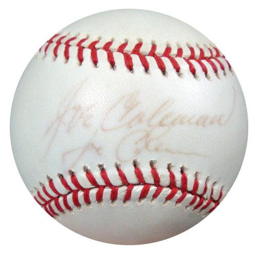Joe Coleman Jr. & Sr. Autographed Official AL Baseball PSA/DNA #P72176 - RSA