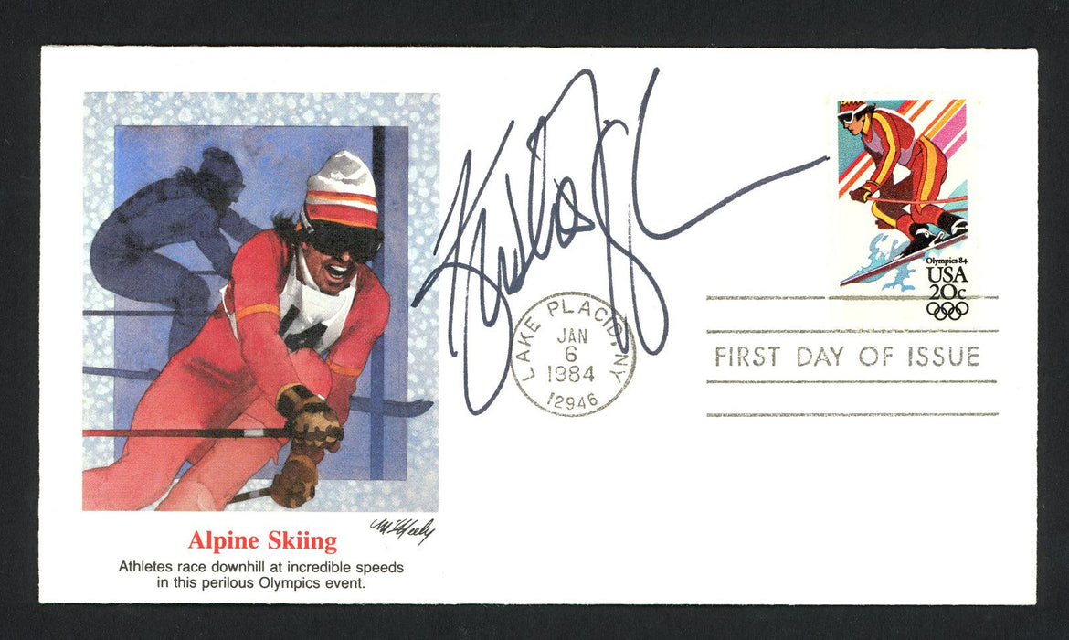 Kristina Koznick Autographed First Day Cover Olympic Skier SKU #159583 - RSA
