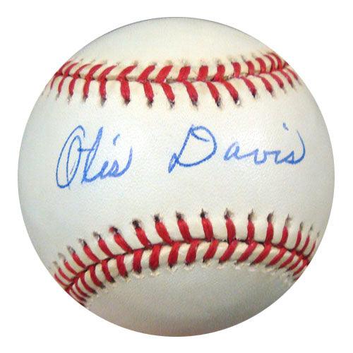 Otis Davis Autographed Official MLB Baseball Brooklyn Dodgers PSA/DNA #S52705 - RSA