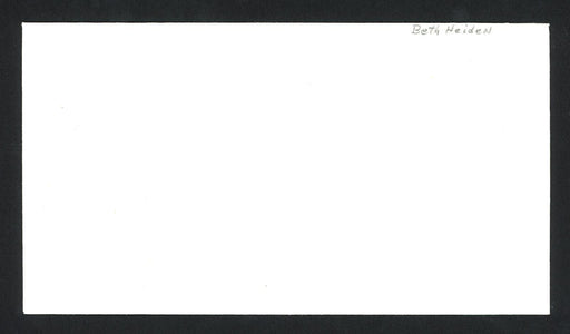 Beth Heiden Autographed First Day Cover 1980 Olympic Speed Skating SKU #159591 - RSA