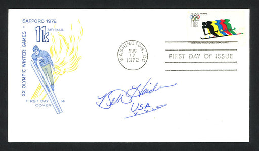 Beth Heiden Autographed First Day Cover 1980 Olympic Speed Skating SKU #159591 - RSA
