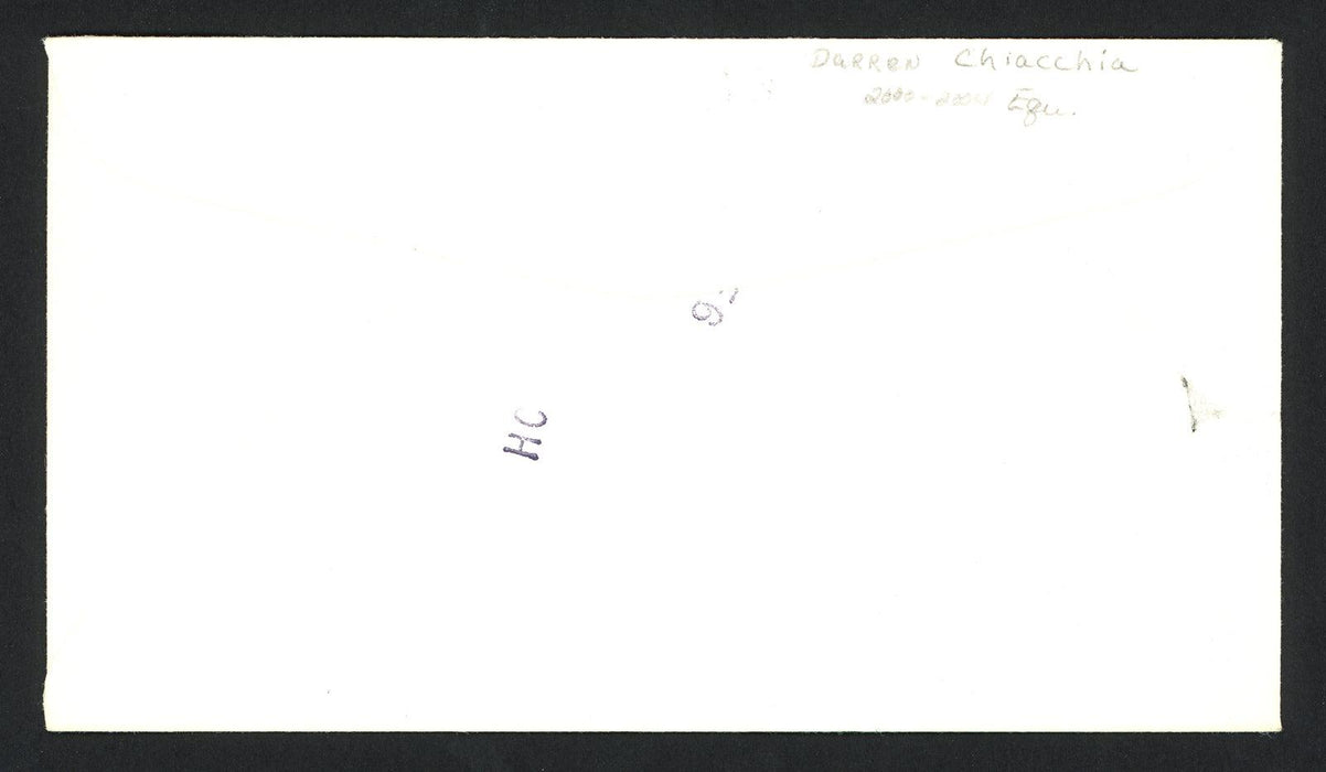 Darren Chiacchia Autographed First Day Cover Olympic Equestrian SKU #159610 - RSA