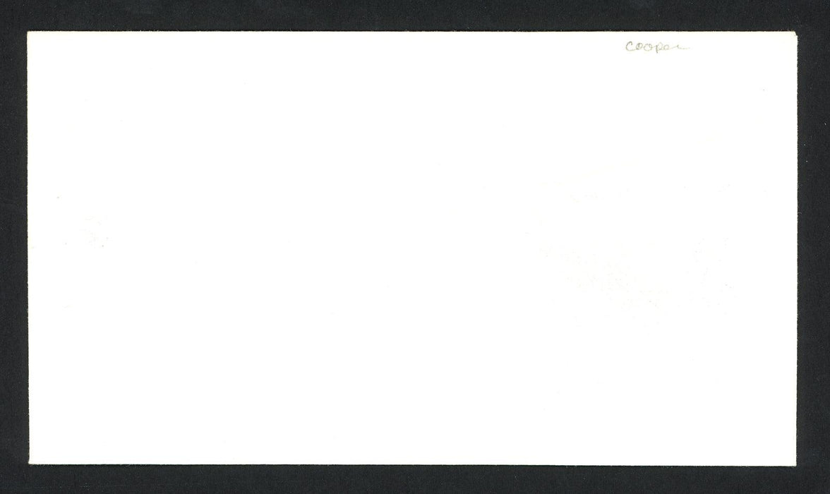 Christin Cooper Autographed First Day Cover Olympic Skier SKU #159611 - RSA