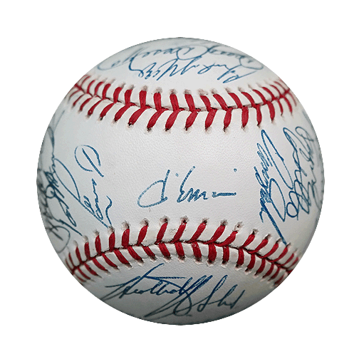 24-Signature '91 Chicago Cubs Team-Signed Rawlings Official NL RO-N Baseball (Beckett) - RSA